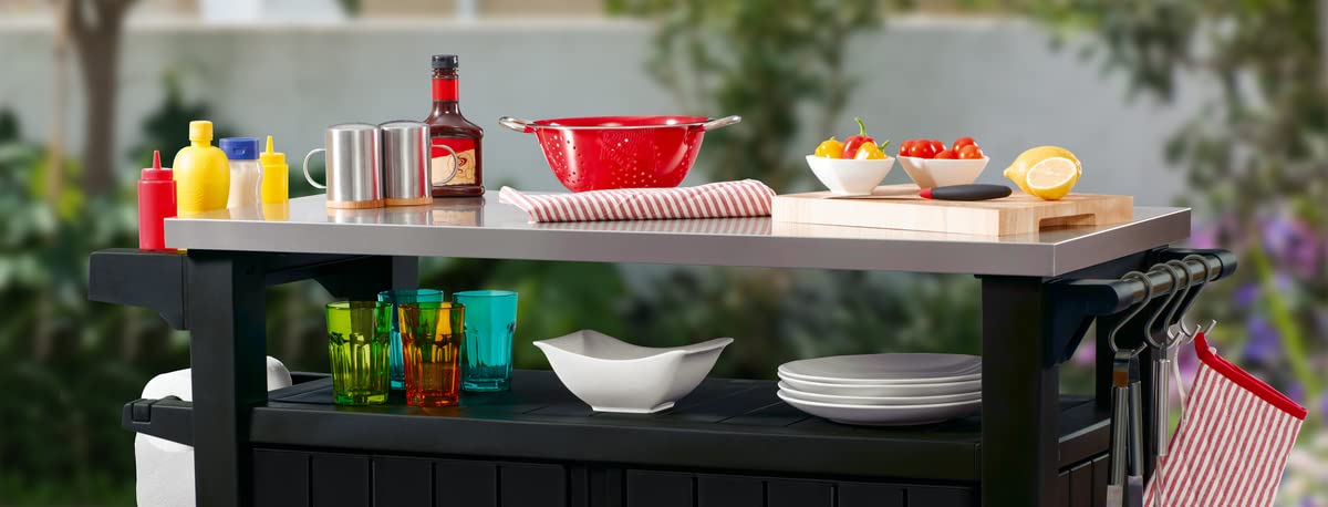 keter-unity-xl-bbq-beistelltisch-134x51-7x89-6-cm-grau-edelstahl-298-l image 5