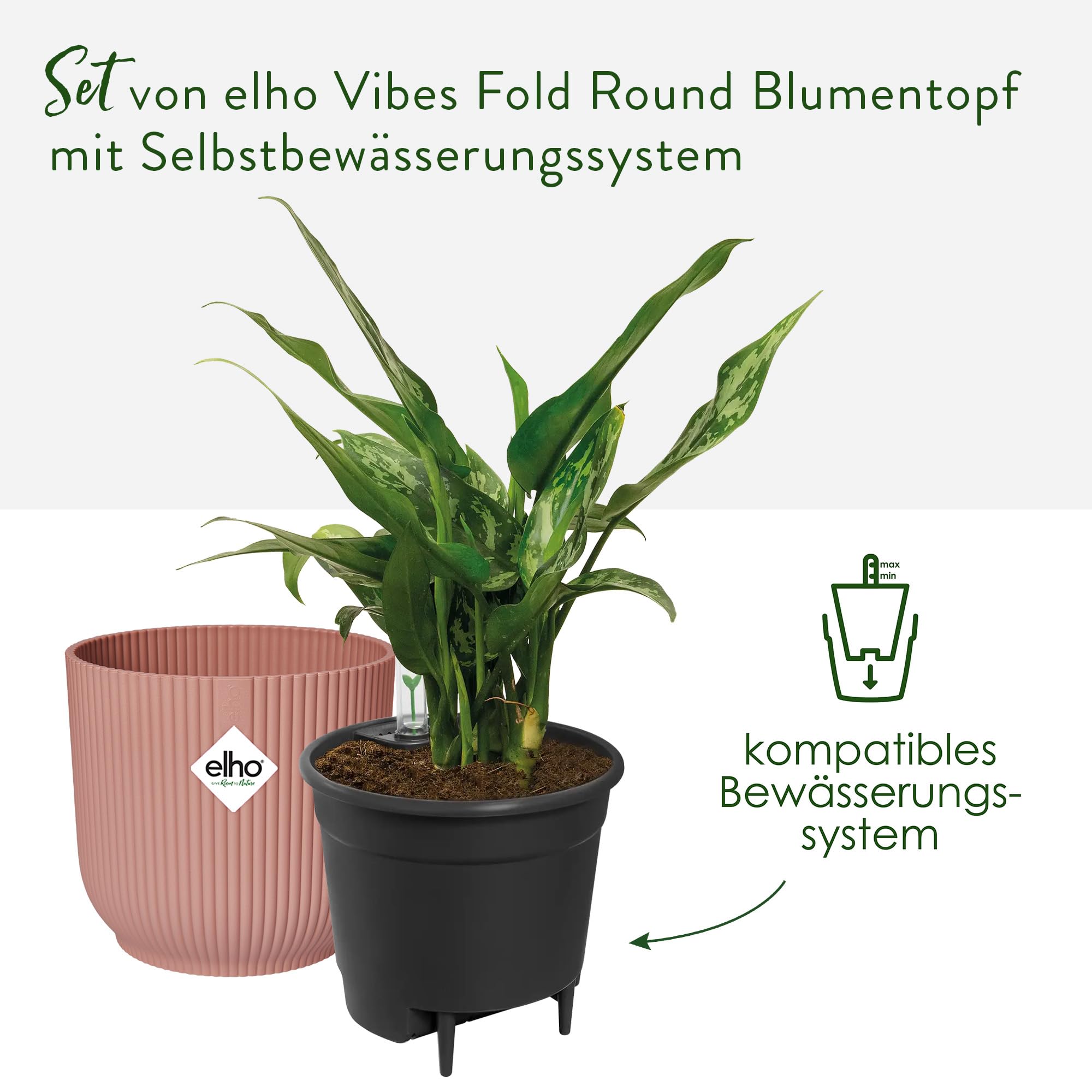 elho-vibes-fold-rund-22-blumentopf-mit-bew-sserungssystem-zartrosa image 2
