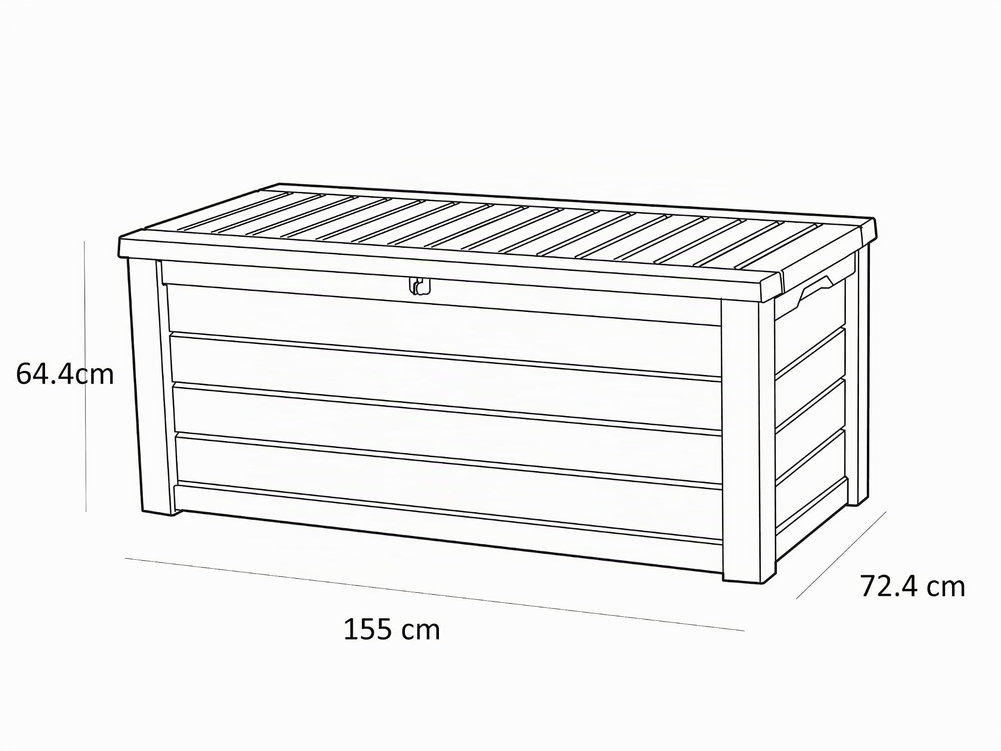 keter-westwood-kissenbox-auflagenbox-570-l-155-x-72-4-x-64-4-cm-braun image 4