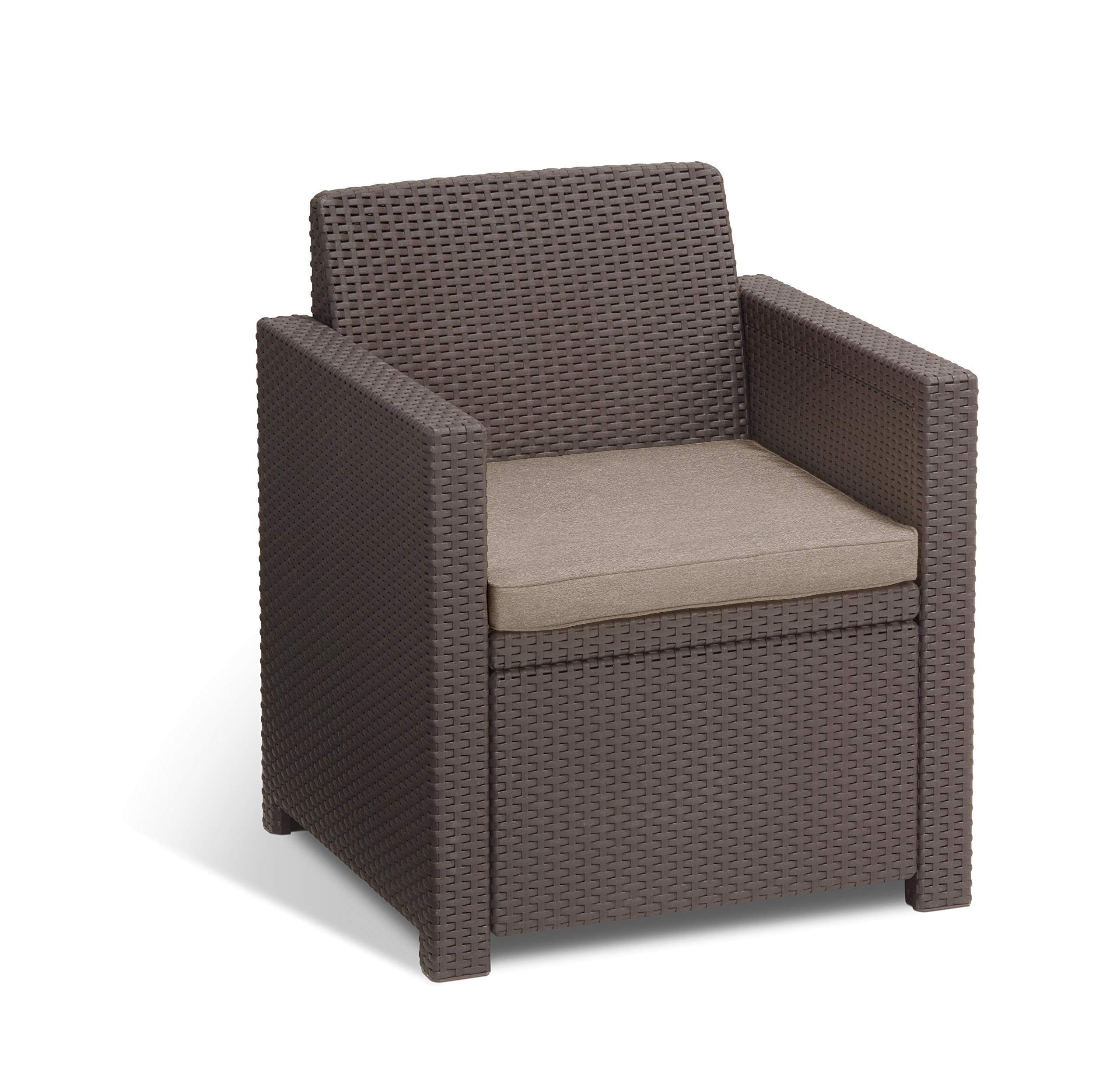keter-merano-lounge-set-4tlg-sofa-2-sessel-und-tisch-in-braun-taupe image 3
