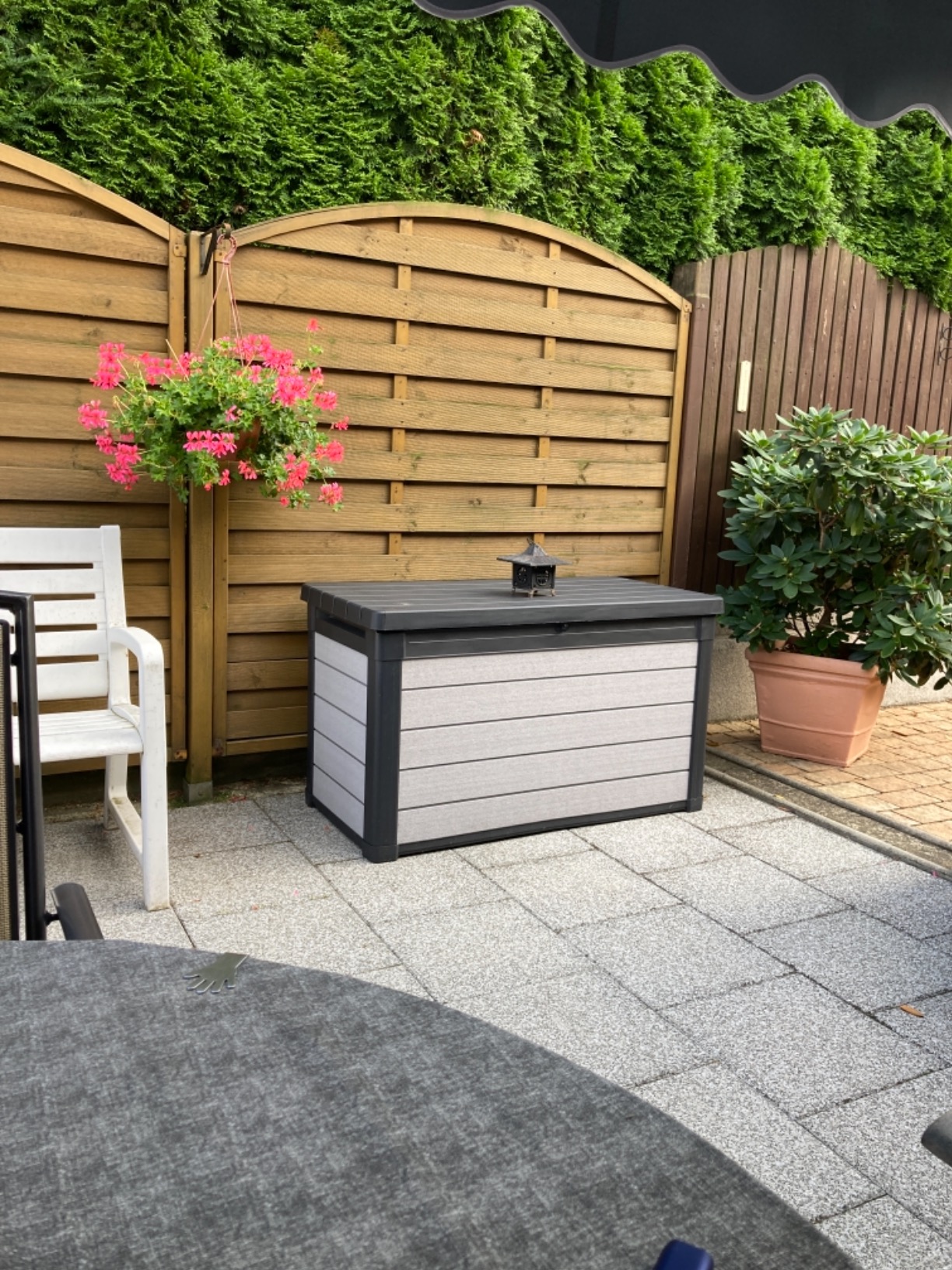 Endlich Ordnung auf der Terrasse