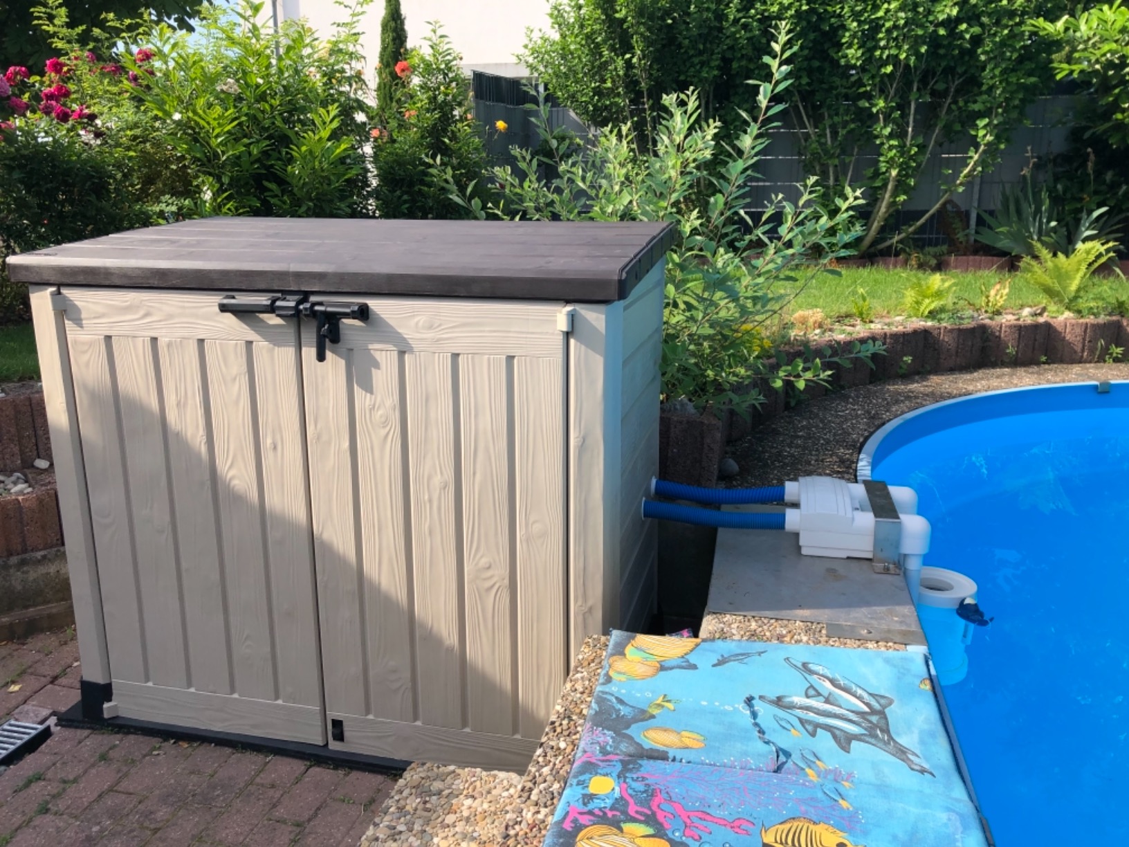 Ordentliche Lösung für den Garten