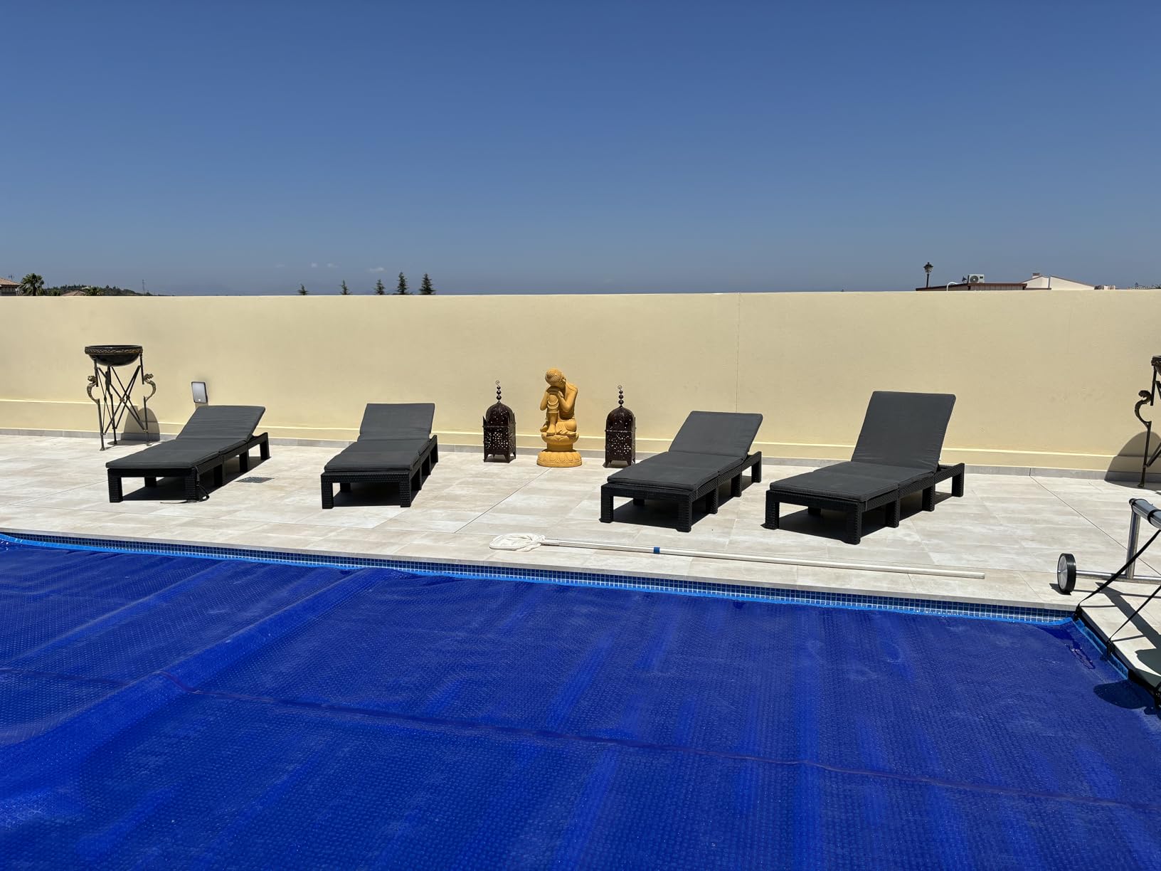 Urlaub auf dem Balkon