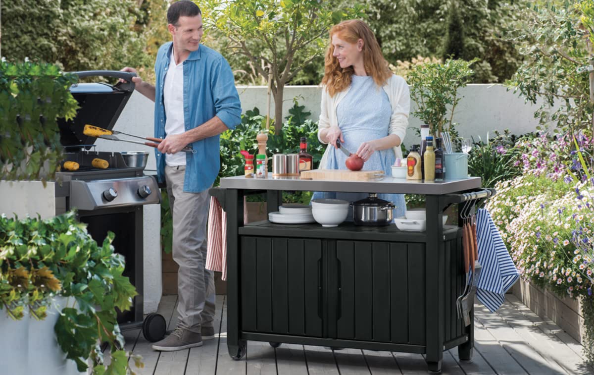 keter-unity-xl-bbq-beistelltisch-134x51-7x89-6-cm-grau-edelstahl-298-l image 6