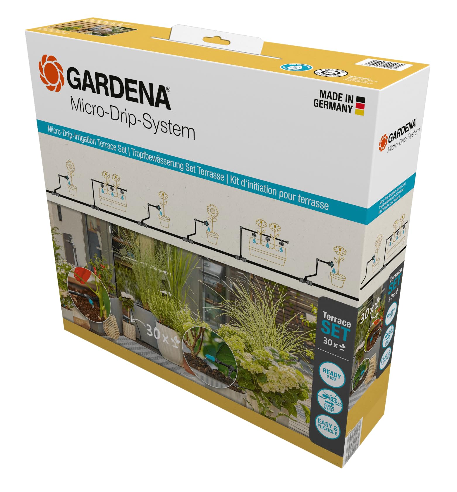 gardena-micro-drip-system-tropfbew-sserung-set-terrasse-30-pflanzen-13400-20 image 1