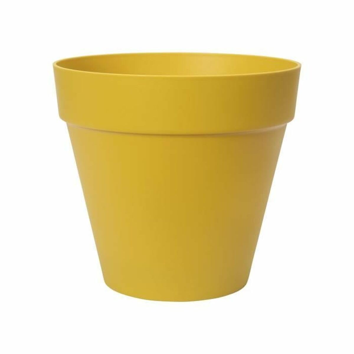 elho-loft-urban-rund-25-cm-blumentopf-ocker image 1