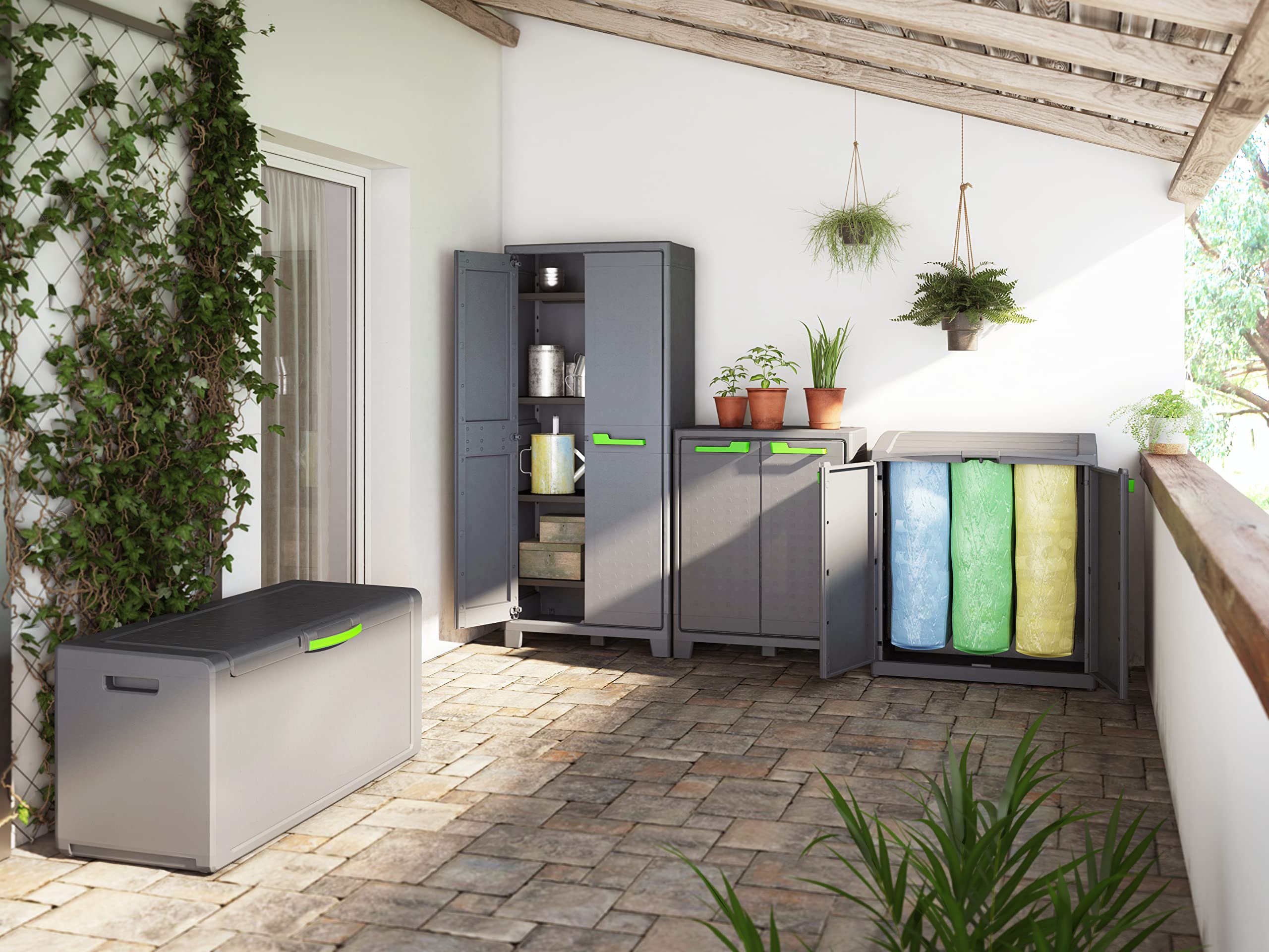 keter-moby-kunststoffschrank-hoch-80-x-44-x-182-cm-anthrazit-gr-n-grau image 2