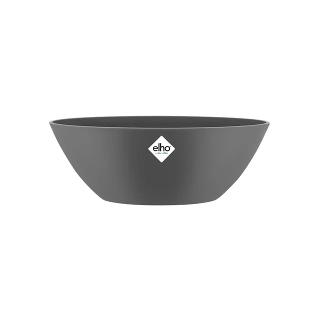 elho-brussels-oval-20-blumentopf-anthrazit-20-5-x-h-10-4-cm-pflanzschale-f-r-inn image 1