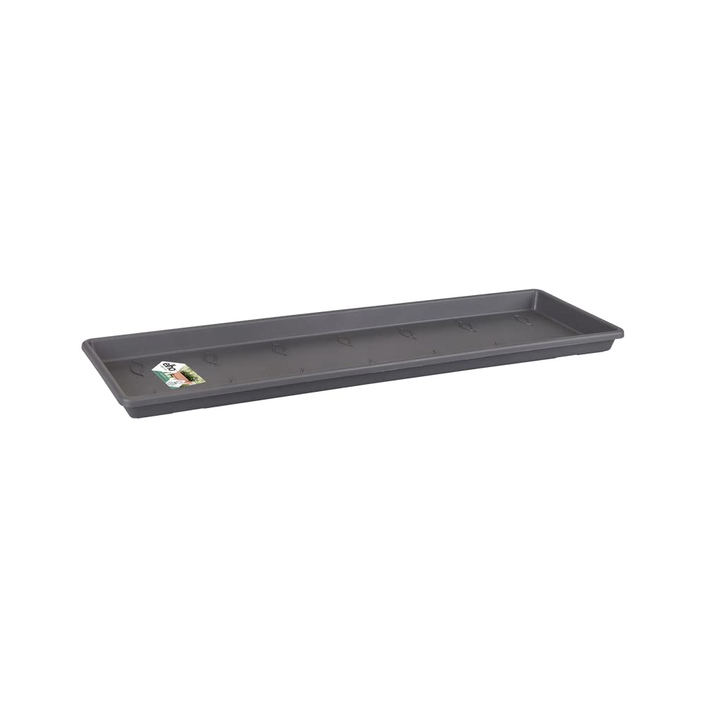 elho-green-basics-balkon-untersetzer-40-anthrazit-37-3-cm image 1