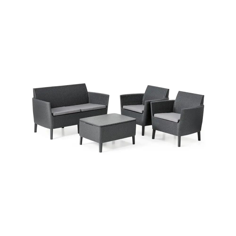 keter-allibert-salemo-ws-2-seater-lounge-set-2-sessel-sofa-tisch-mit-stauraum-gr image 1