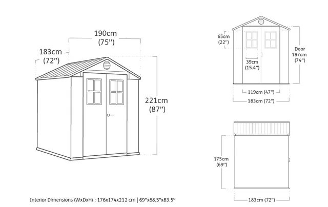 keter-darwin-6x6-ger-tehaus-grau-gartenhaus-190-x-183-x-221-cm-3-4-m image 1