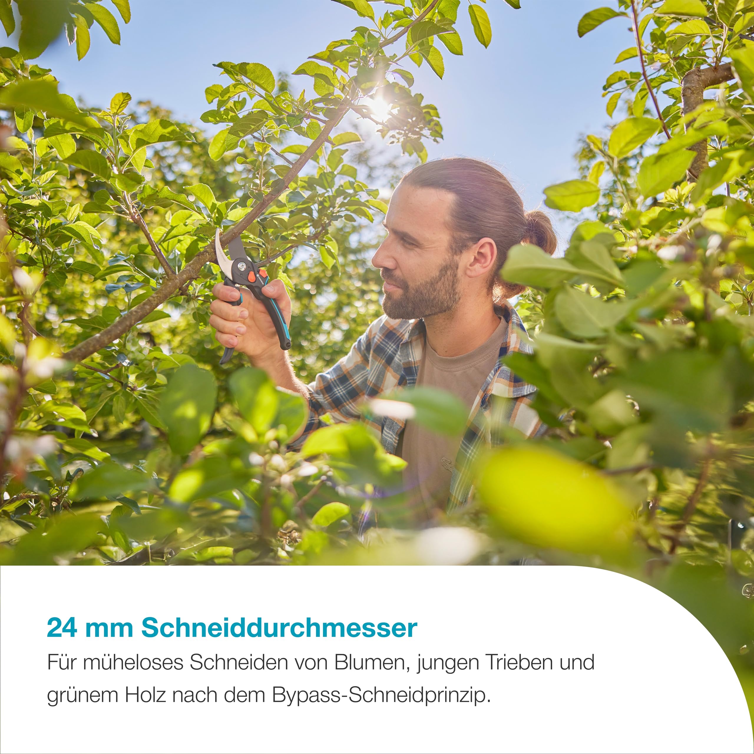 gardena-premiumcut-pro-flex-gartenschere-12252-20-bypass-24-mm-premium image 2