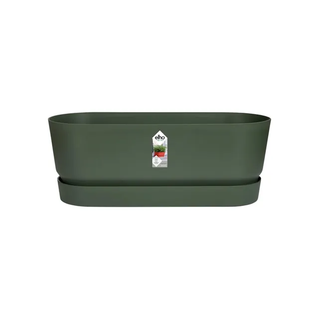 elho-greenville-pflanzgef-lang-50-cm-leaf-green-mit-untersetzer image 1