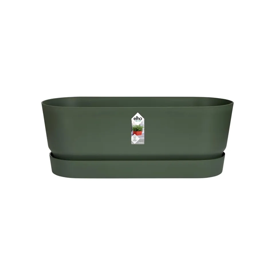 elho-greenville-pflanzgef-lang-50-cm-leaf-green-mit-untersetzer image 1