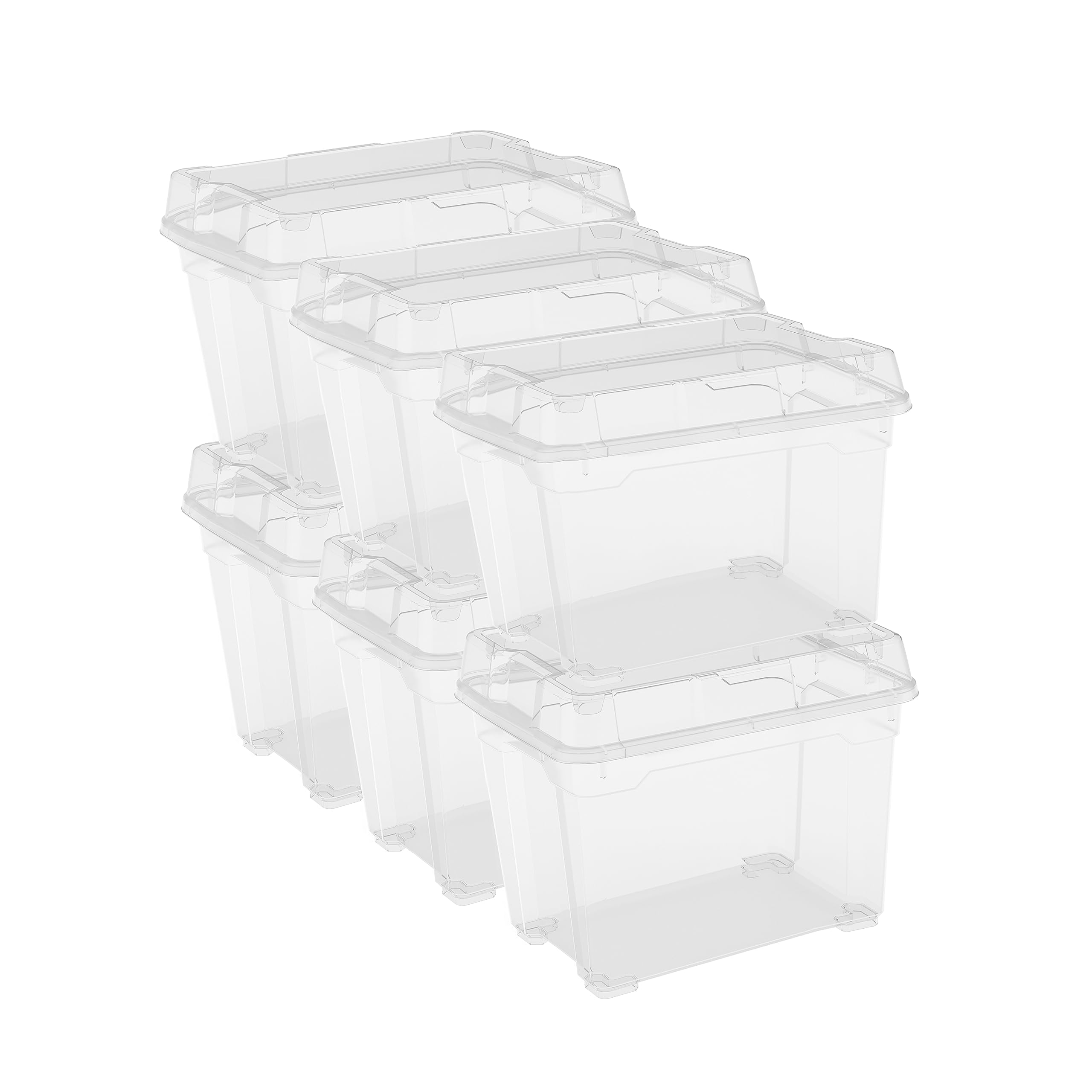 keter-k-latch-l-3er-set-aufbewahrungsboxen-43-l-transparent-59-x-39-x-28-cm image 8