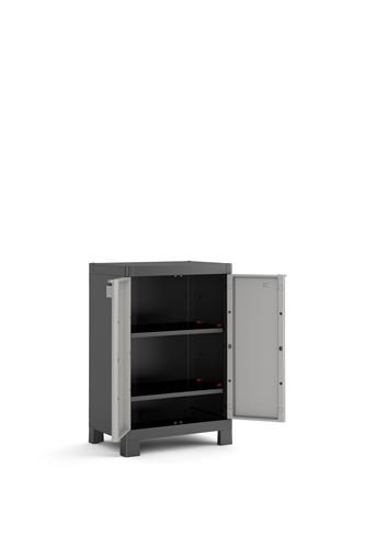keter-logico-kunststoffschrank-niedrig-schwarz-grau-65-x-45-x-97-cm image 7