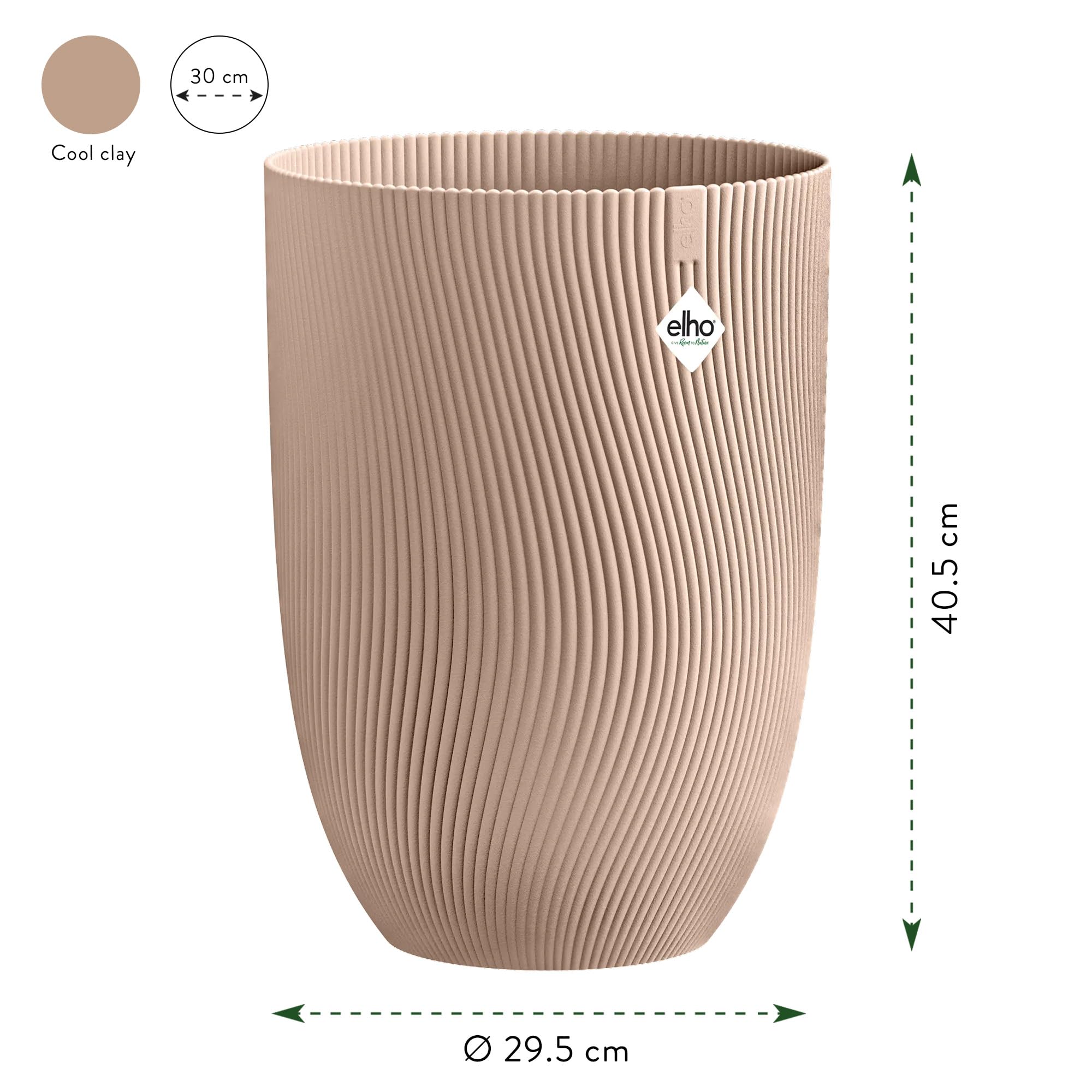 elho-sereh-hoch-30-cm-blumentopf-cool-clay-29-5-x-h-40-5-cm-f-r-innen-und-au-en image 6