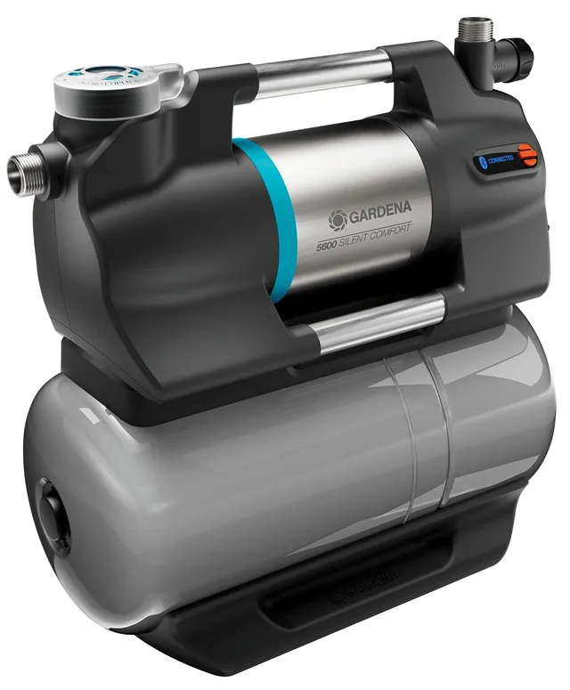 gardena-hauswasserwerk-5600-silentcomfort-9067-20-pumpe-5600-l-h-mit-25-l-speich image 1