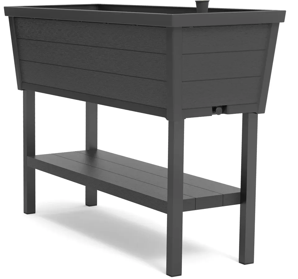 keter-alfresco-hochbeet-anthrazit-mit-selbstbew-sserung-holzoptik image 1