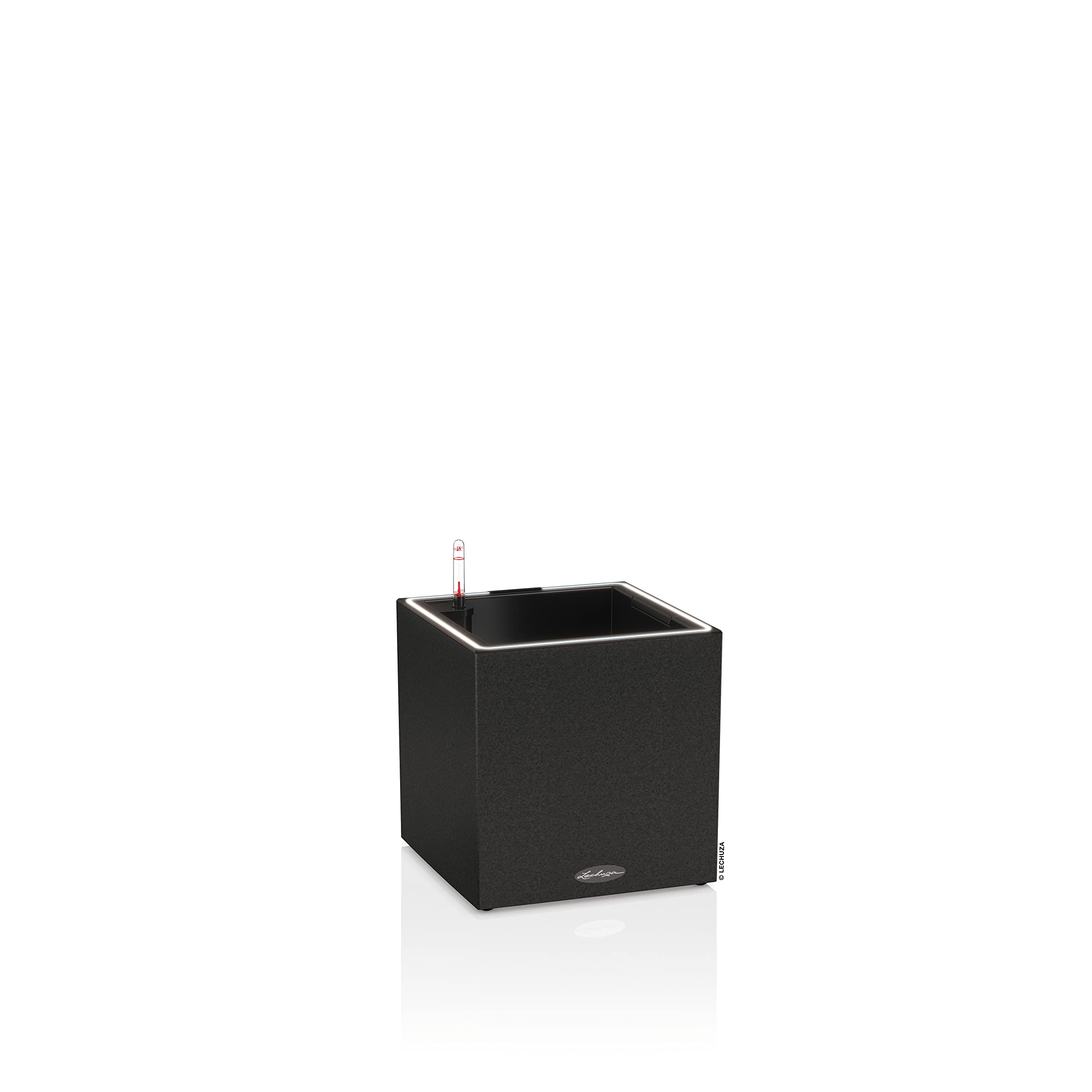 lechuza-canto-stone-30-low-led-pflanzw-rfel-graphitschwarz image 1