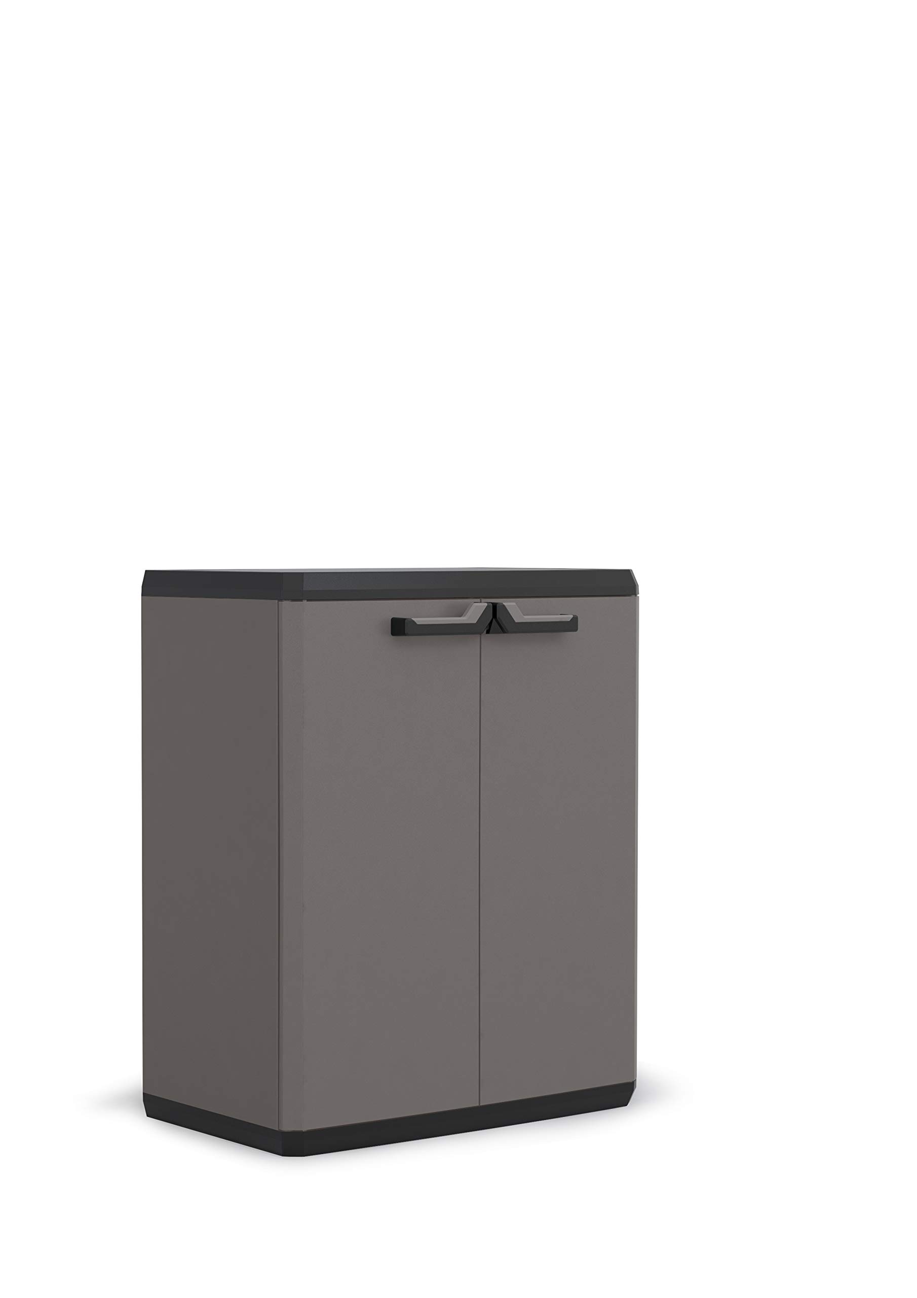 keter-pi-kunststoffschrank-niedrig-anthrazit-schwarz-68-x-39-x-83-cm image 1