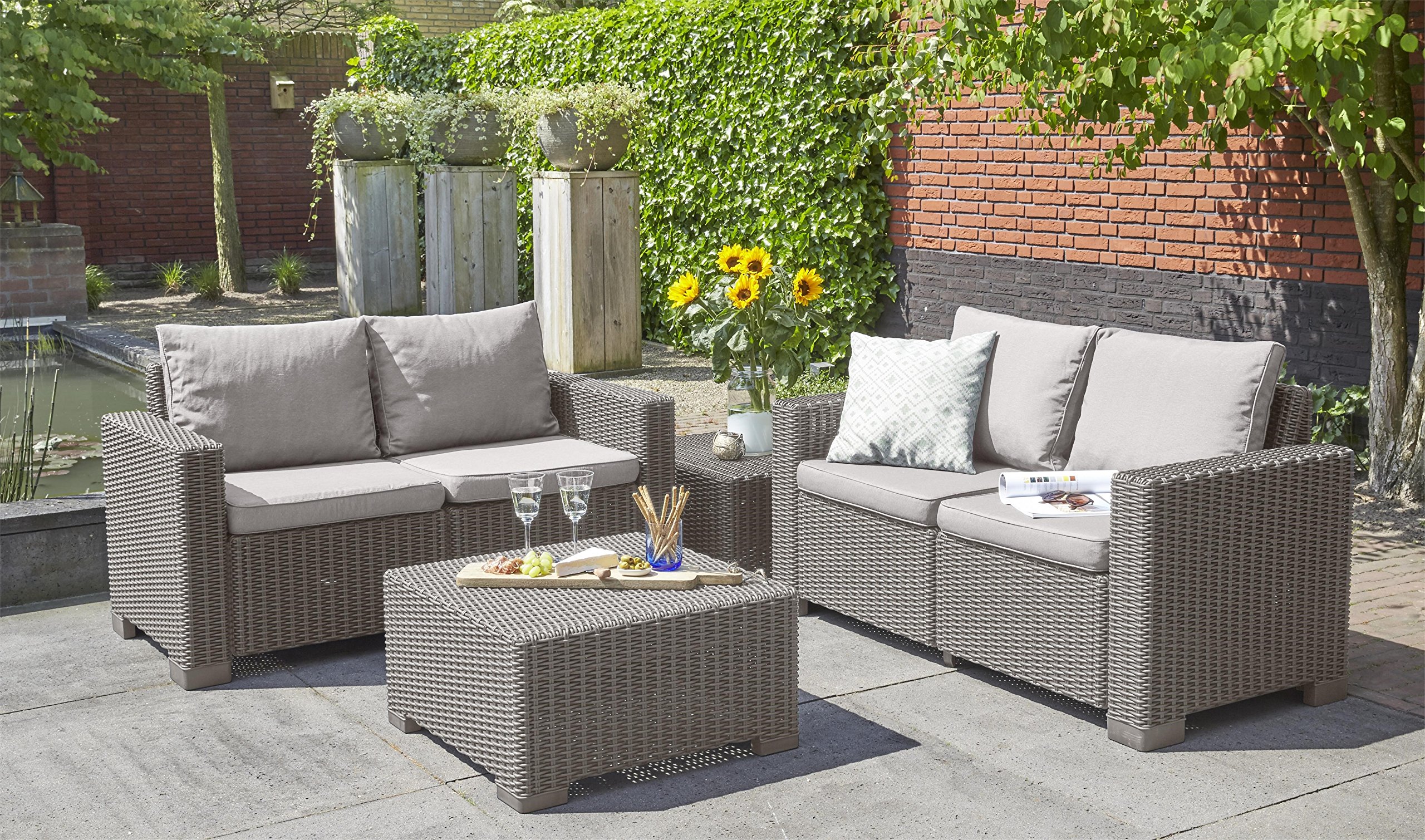keter-allibert-california-lounge-sofa-141-x-68-x-72-cm-cappuccino-panama-sand image 4