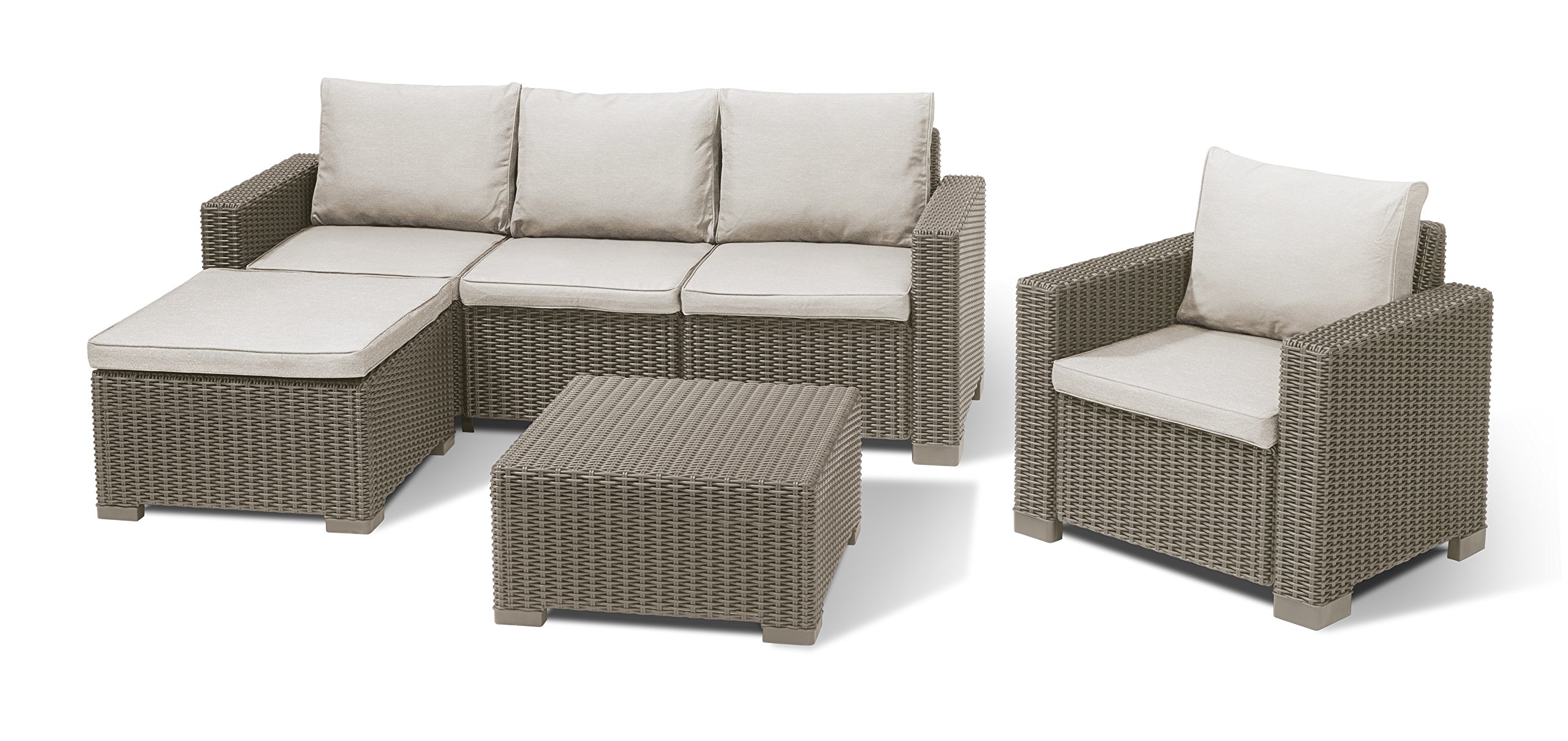 keter-allibert-moorea-garten-lounge-set-4-tlg-cappuccino-sand image 1