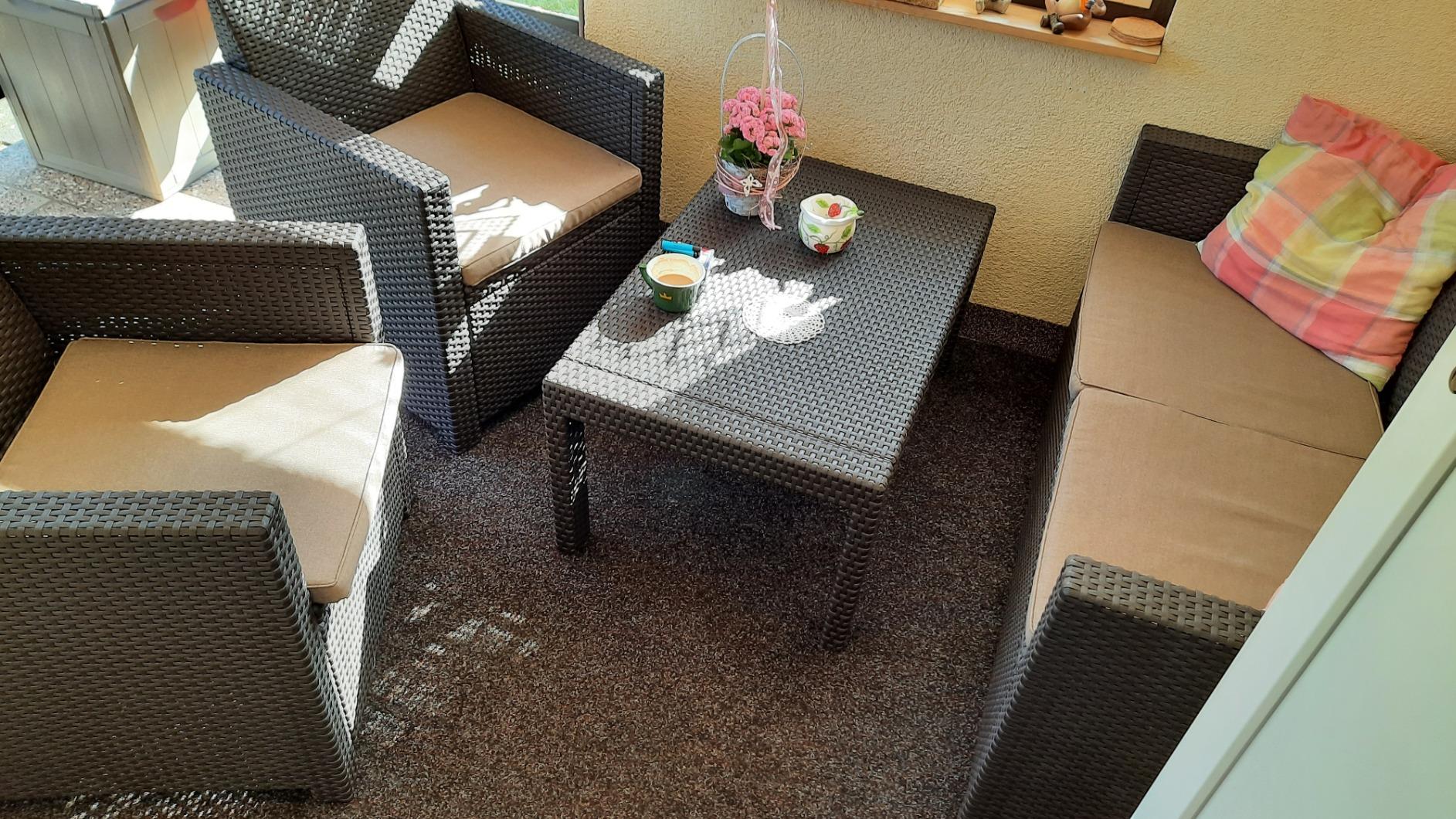 Gemütliche Lounge für unsere Terrasse