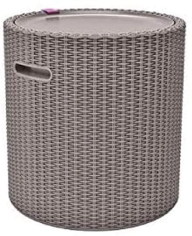 keter-cool-stool-39l-cappuccino-k-hlbox-sitzhocker-und-couchtisch image 1
