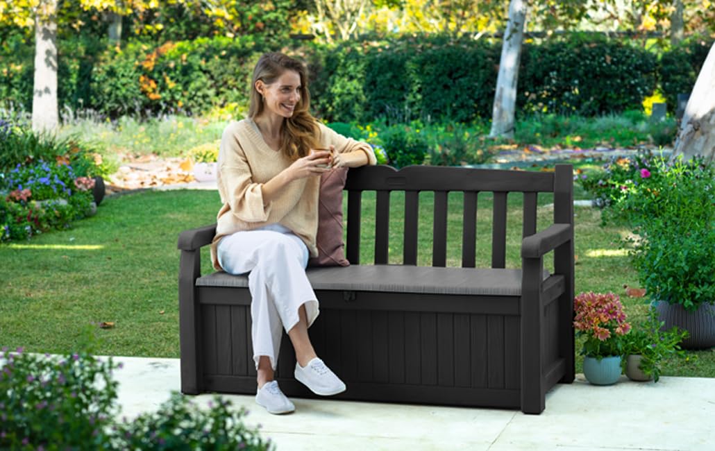 keter-eden-sitzbank-mit-kissenbox-265-l-grau-140x60x84-cm image 5