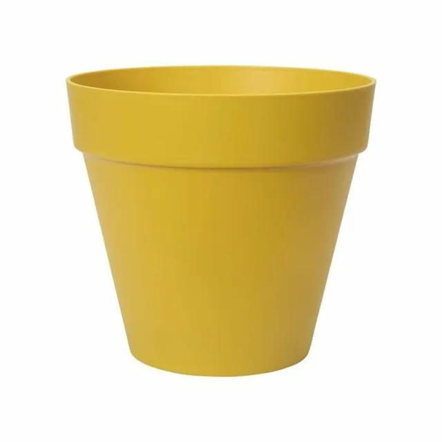 elho-loft-urban-rund-25-cm-blumentopf-ocker image 1