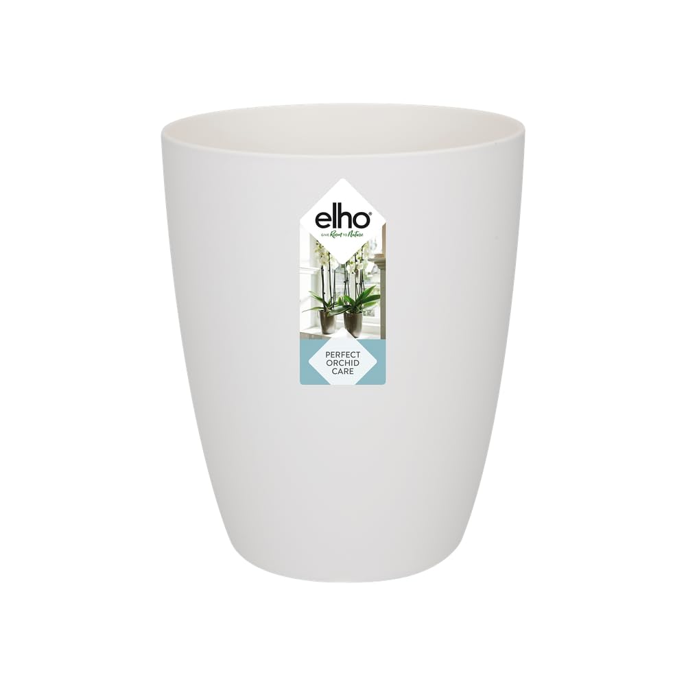 elho-brussels-orchidee-hoch-12-5-cm-orchideentopf-wei-12-5-x-h-15-5-cm-f-r-innen image 1