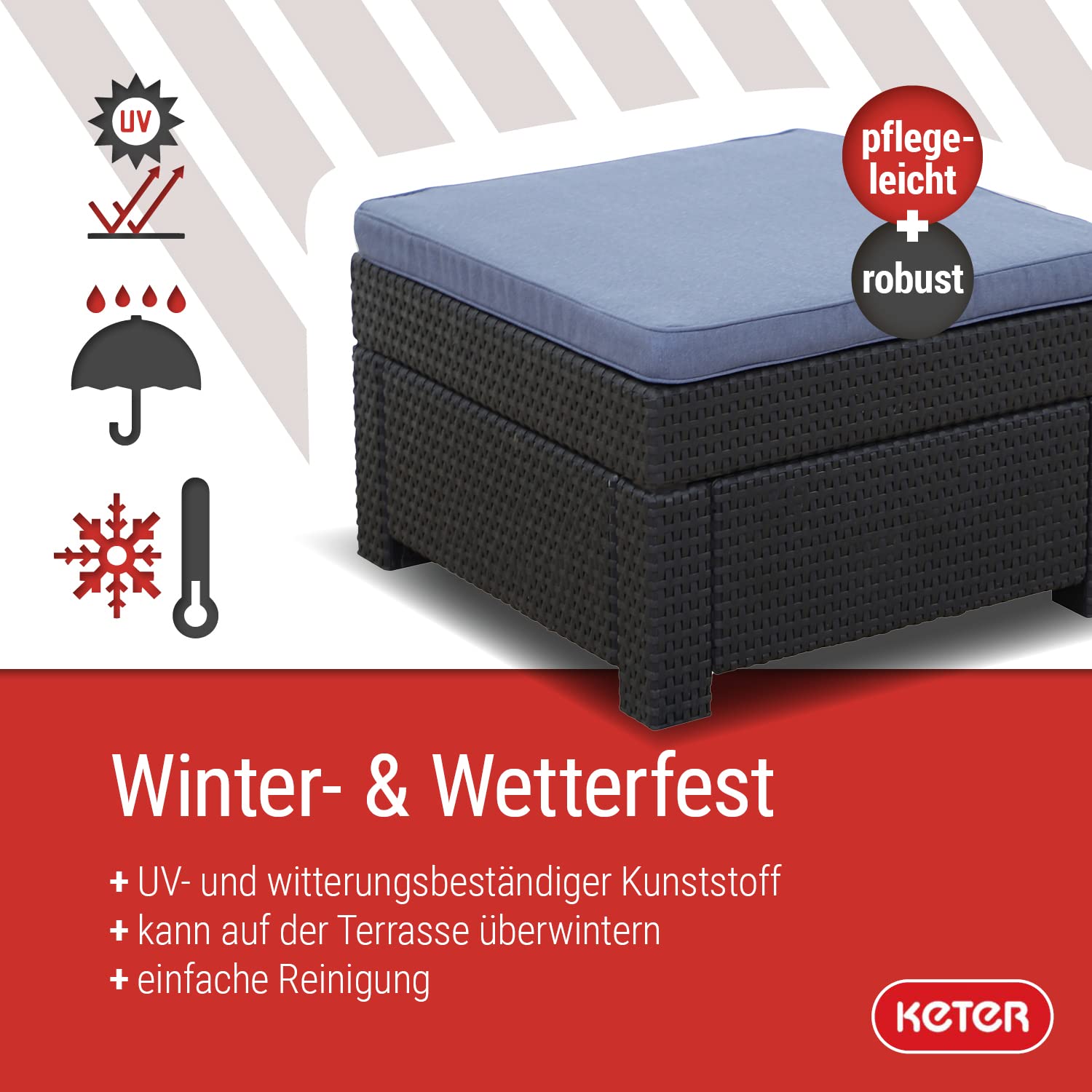 keter-provence-premium-hocker-panama-anthrazit-mit-kissen-blau image 5