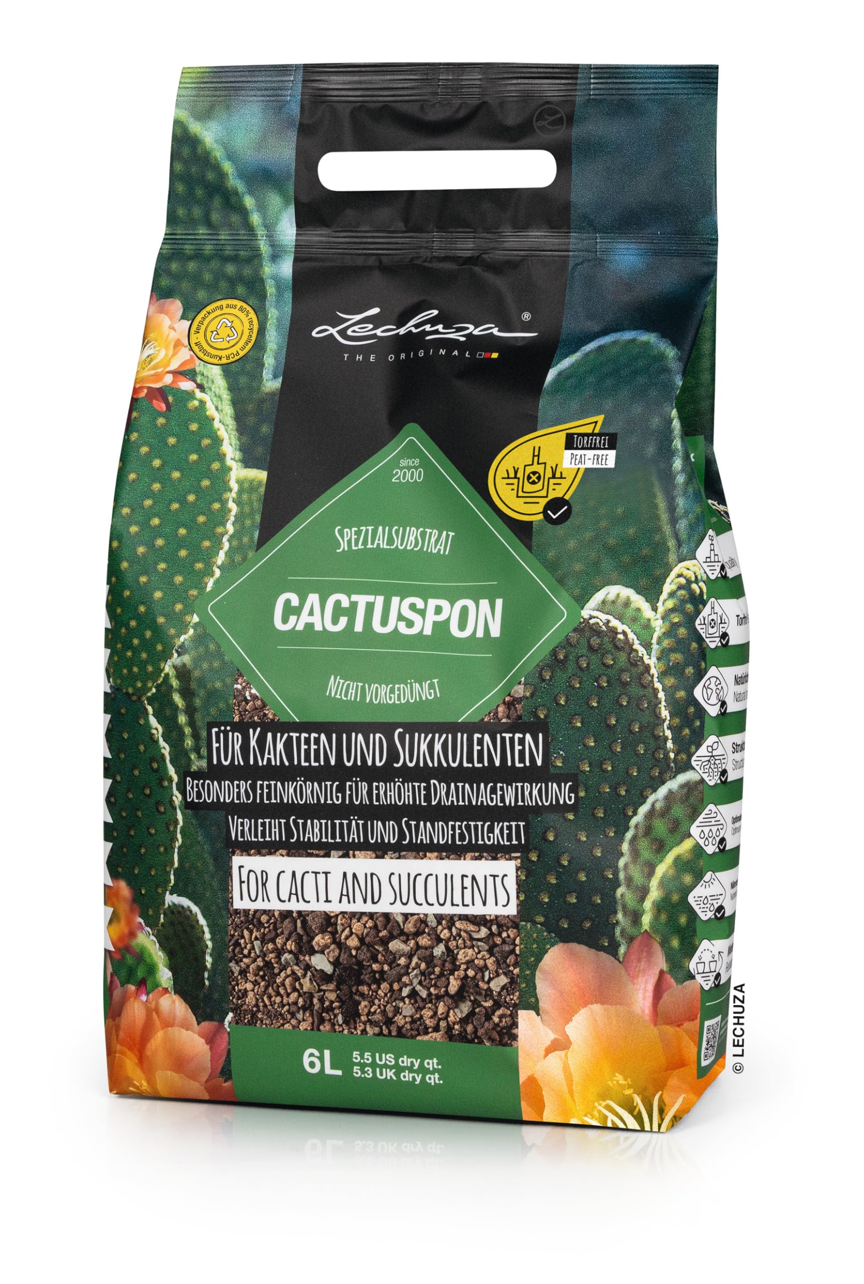 lechuza-cactuspon-19546-pflanzsubstrat-6-liter-mineralisch-f-r-kakteen-und-sukku image 1