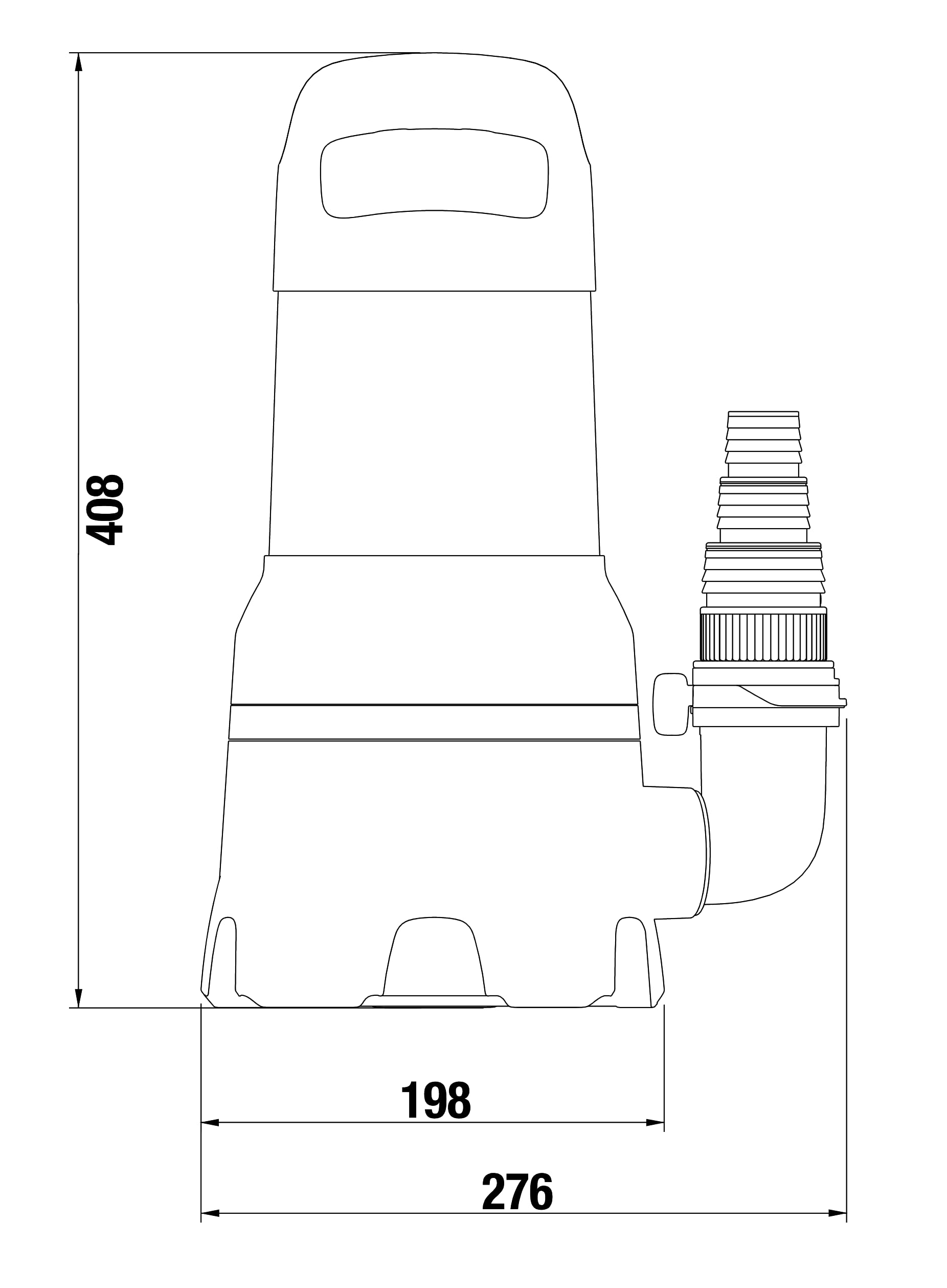 gardena-schmutzwasser-tauchpumpe-25000-9046-20-25-000-l-h-1-100-w image 3