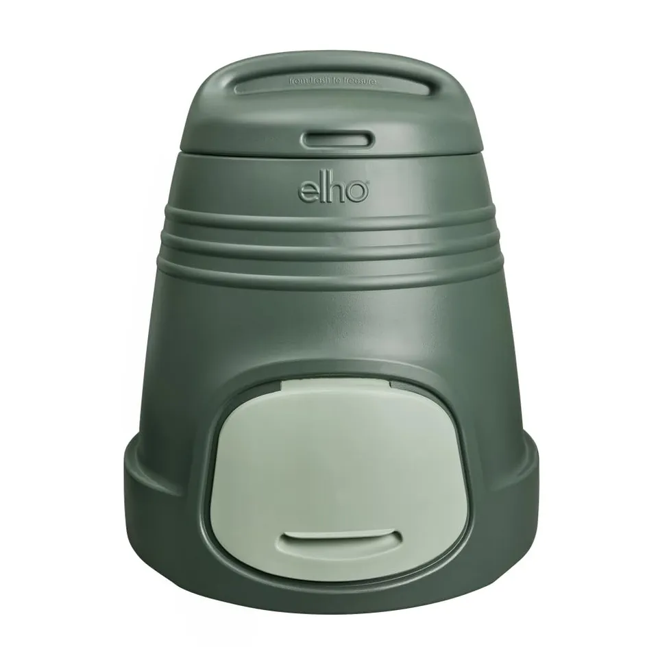 elho-green-basics-komposter-200l-leaf-green-komposter-aus-recycling-kunststoff image 1