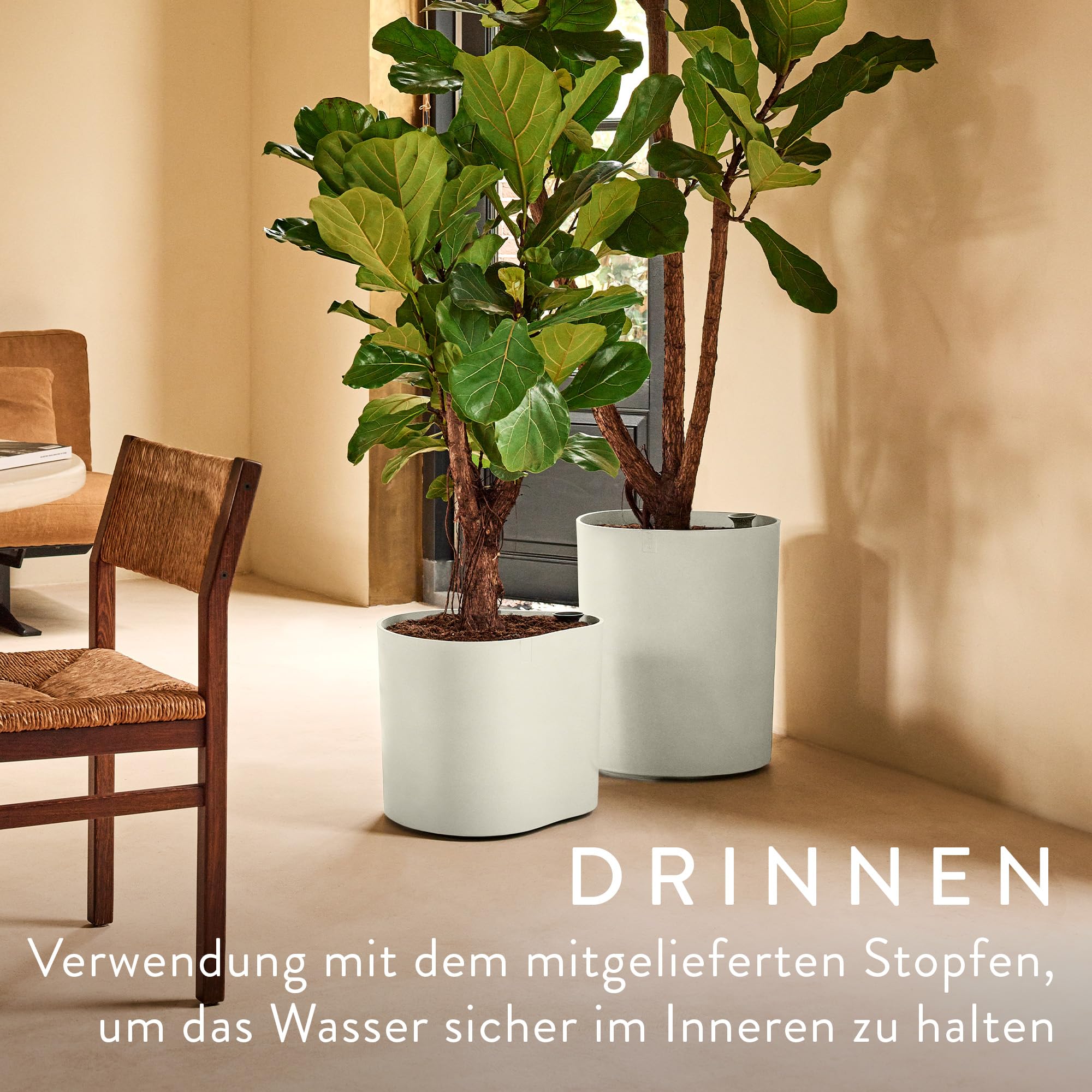 elho-eden-aquacare-high-40-cm-linen-white-blumentopf-mit-bew-sserungssystem image 4