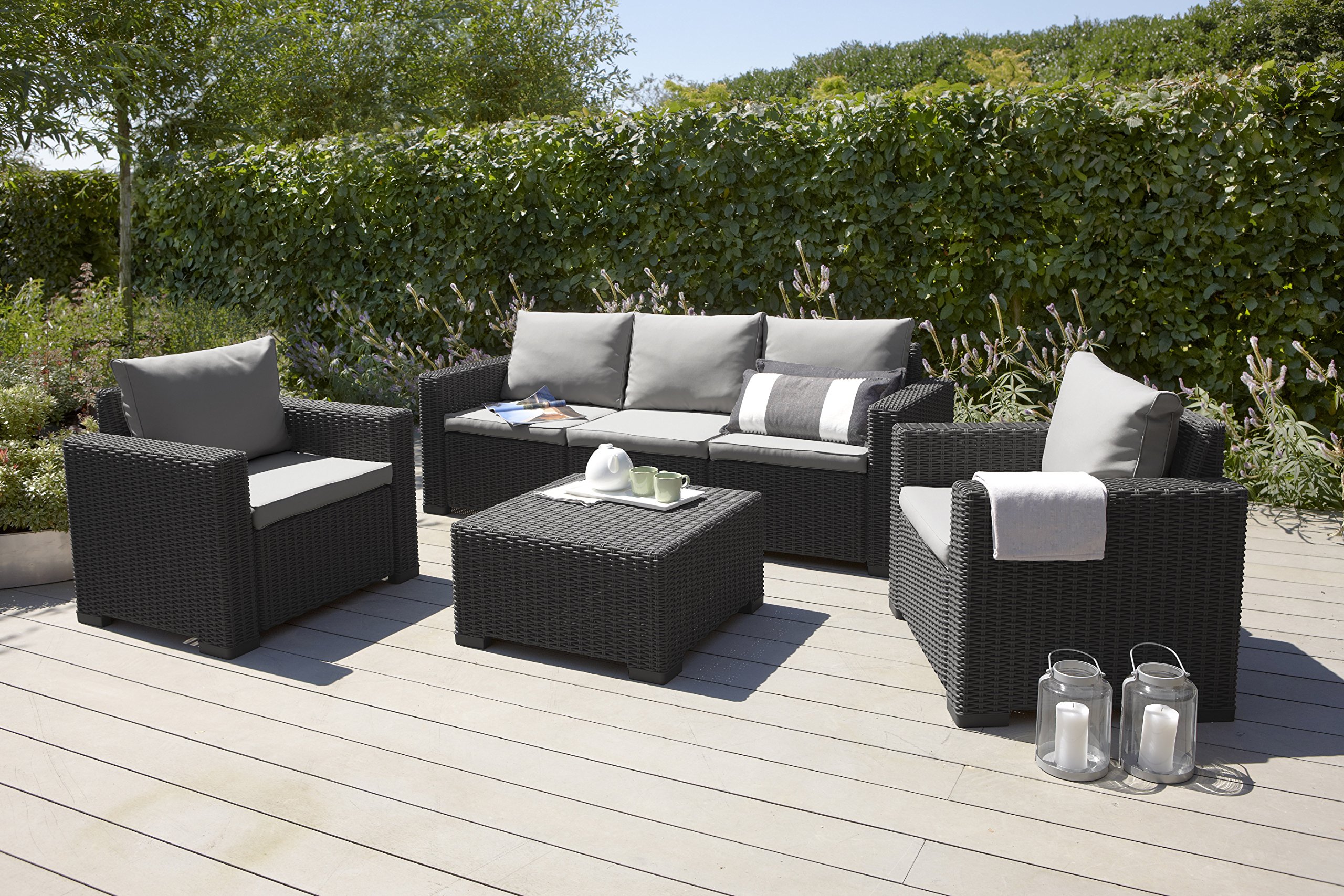 keter-allibert-california-3-sitzer-lounge-sofa-199x68x72-cm-graphit-panama-cool- image 2