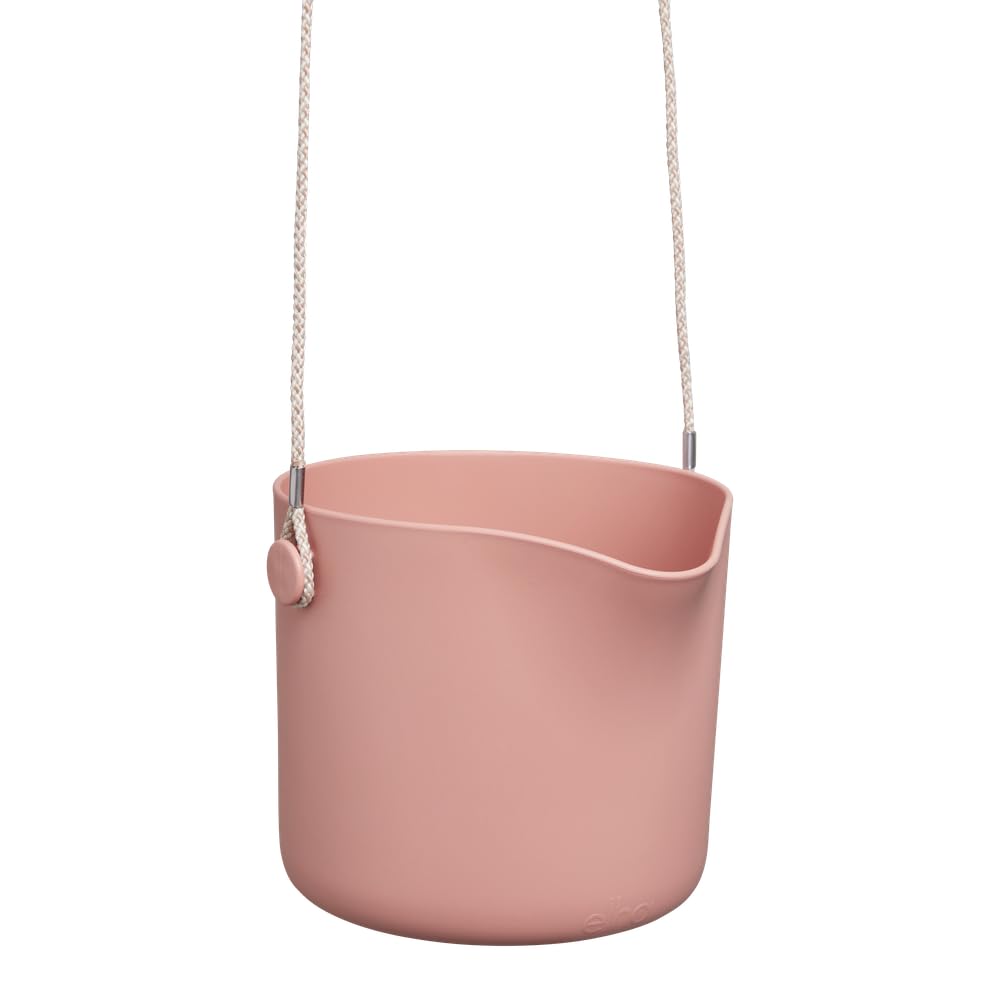 elho-b-for-swing-18-cm-blumentopf-mit-h-ngekordel-zartrosa-100-recyclingkunststo image 2