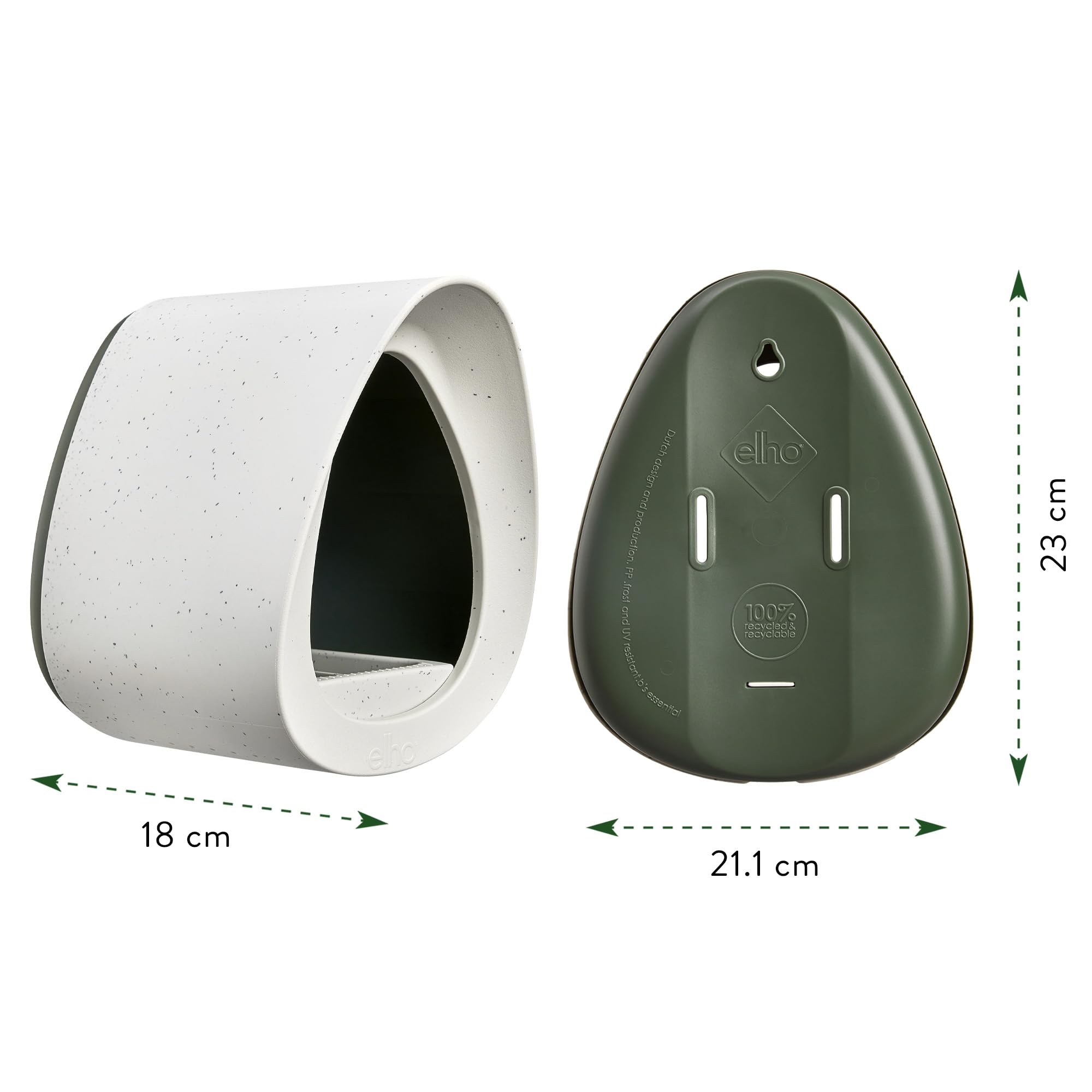 elho-essential-vogelfutterhaus-18-cm-fibrous-grey-18-x-21-1-x-23-cm image 7