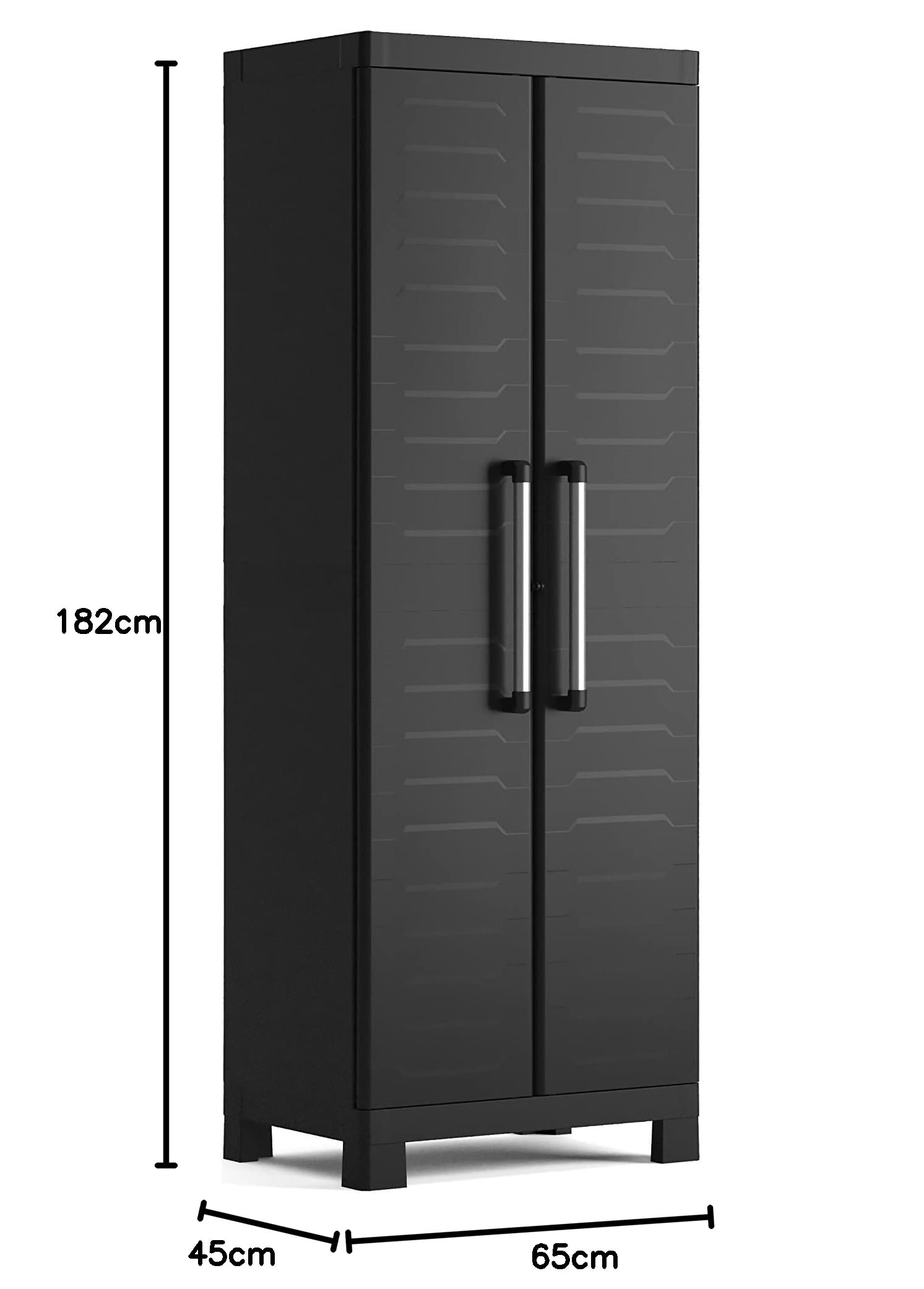 keter-detroit-hoher-kunststoffschrank-schwarz-65-x-45-x-182-cm image 8