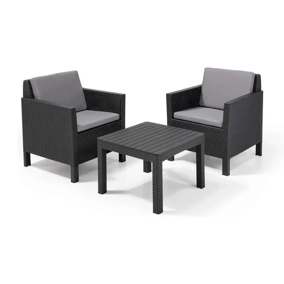 keter-allibert-chicago-lounge-set-3-teilig-balkon-lounge-gartenm-bel-graphit image 1
