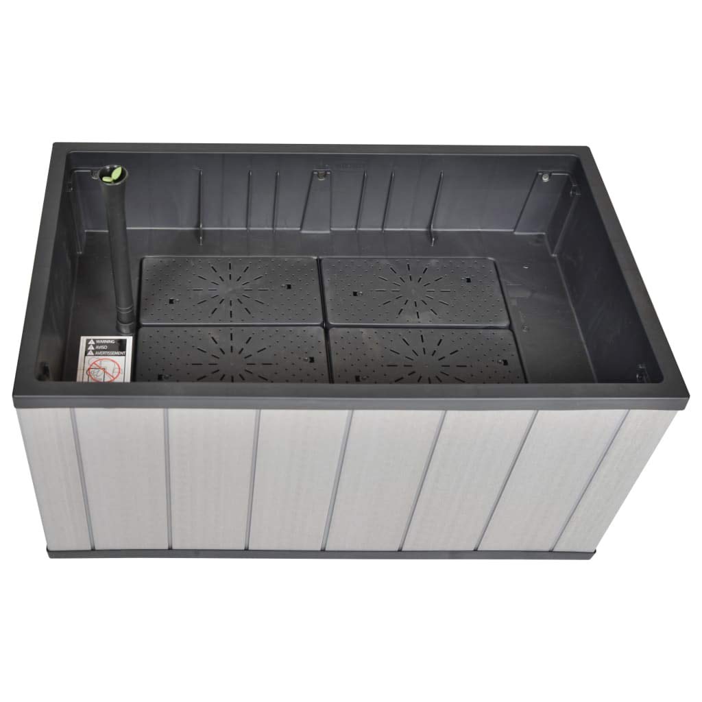 keter-sequoia-medium-hochbeet-88-l-grau-mit-bew-sserungssystem-und-rollen-99-x-5 image 7