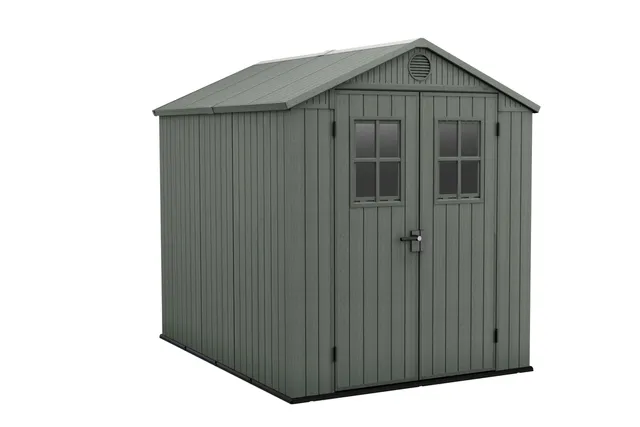 keter-gartenhaus-darwin-6x8-salbeigr-n-190-x-244-x-221-cm-4-5-m image 1