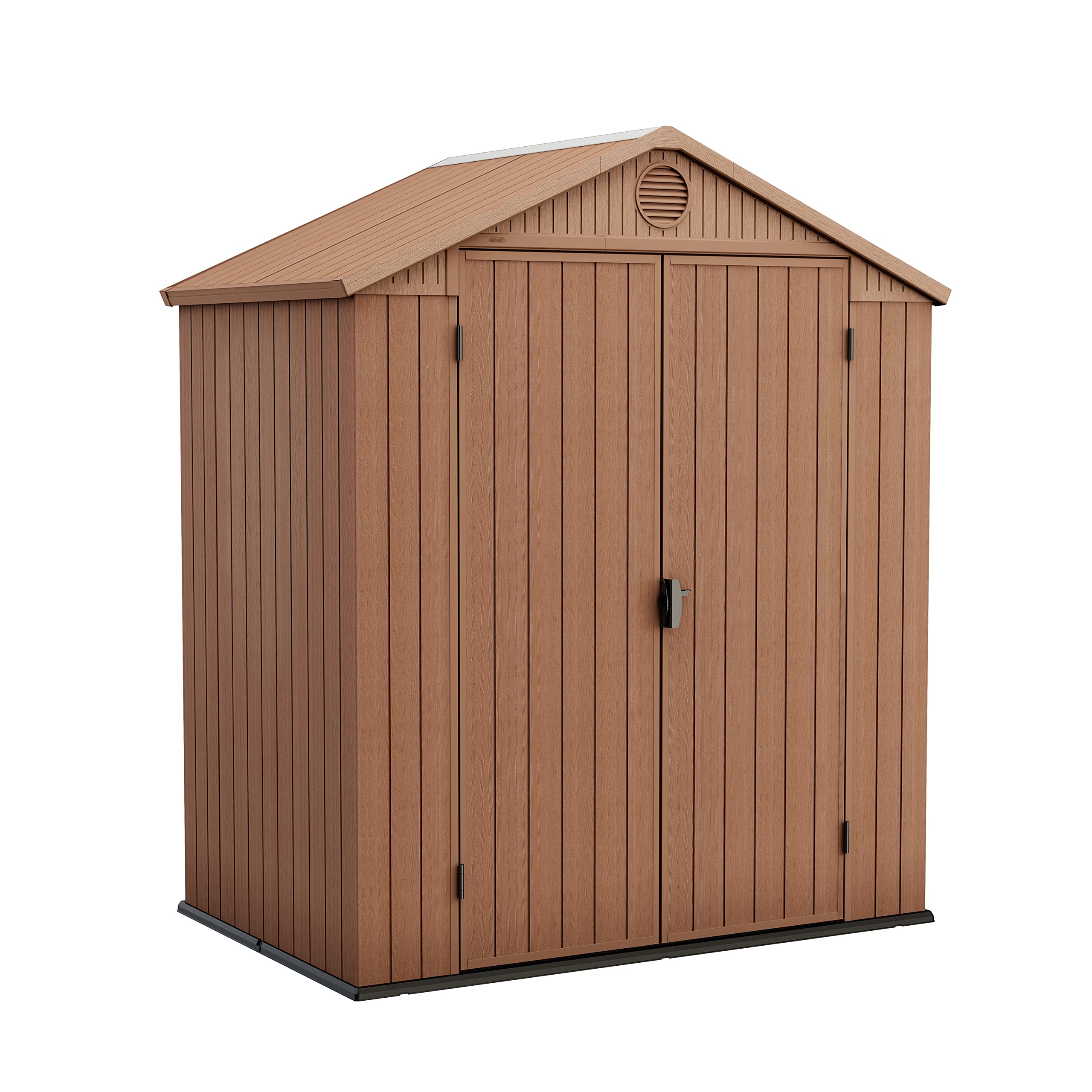keter-darwin-ger-tehaus-6x4-dd-braun-190x122x221-cm-kunststoff image 1