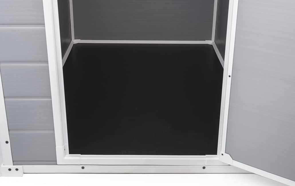 keter-manor-4x3-gartenhaus-kunststoff-grau-128-x-94-x-196-cm image 5