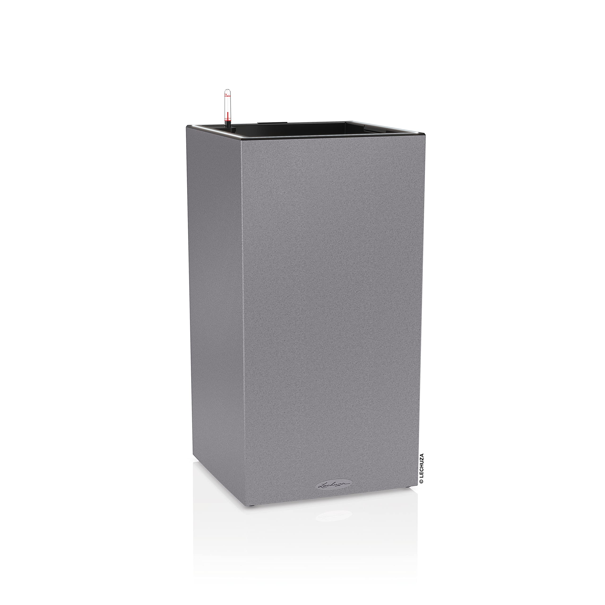 lechuza-canto-stone-40-led-high-pflanzgef-all-in-one-set-steingrau image 1