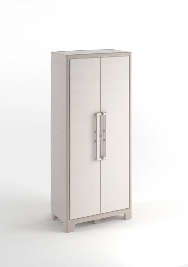 keter-gulliver-kunststoffschrank-hoch-beige-80-x-44-x-182-cm-mit-einlegeb-den image 1