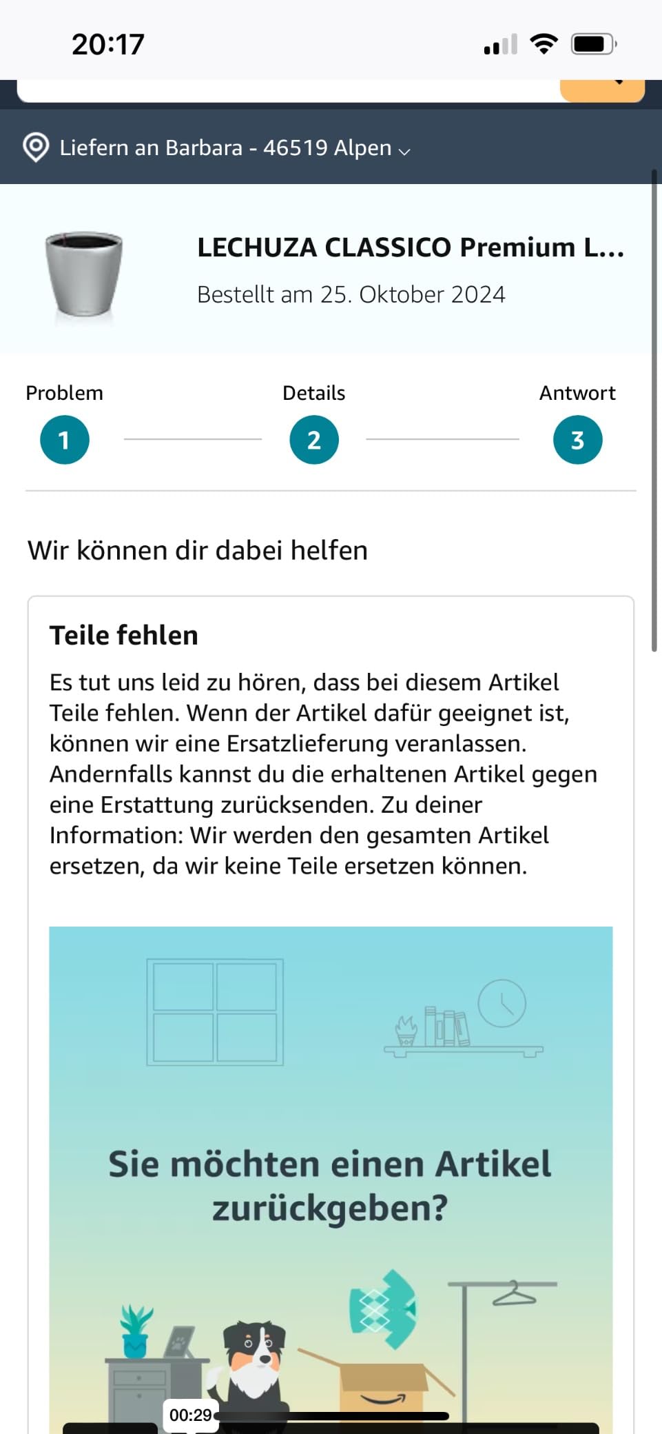 Nie wieder Staunässe