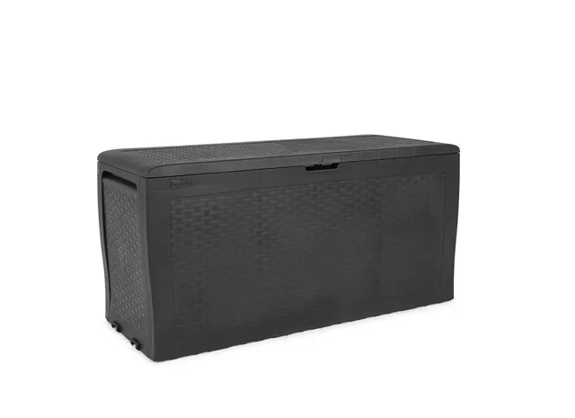 keter-samoa-kissenbox-270l-anthrazit-rattanoptik-auflagenbox image 1